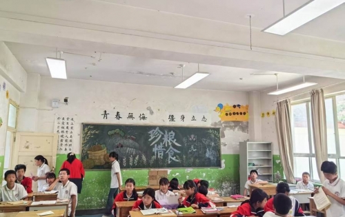 电力爱心教室公益项目第一、二期受益学?？疾旎疃忱瓿? title=